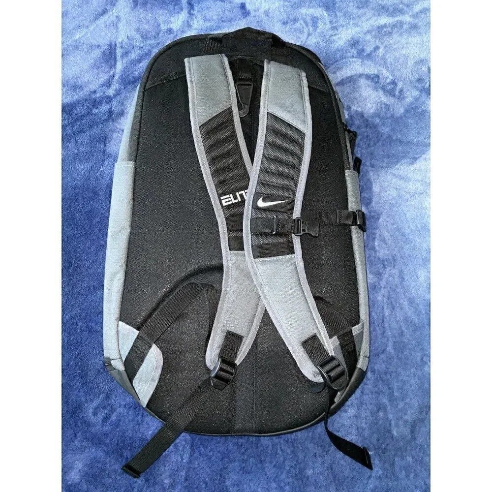 Nike Hoops Elite Pro Grey/Silver Basketball Backpack BA5554-022 NWT